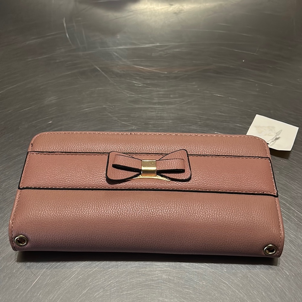 NWT Lovely Organizer Wallet with Wrist and Shoulder Strap
